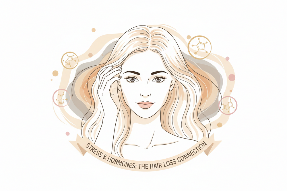 Hair Loss After Stress or Hormones