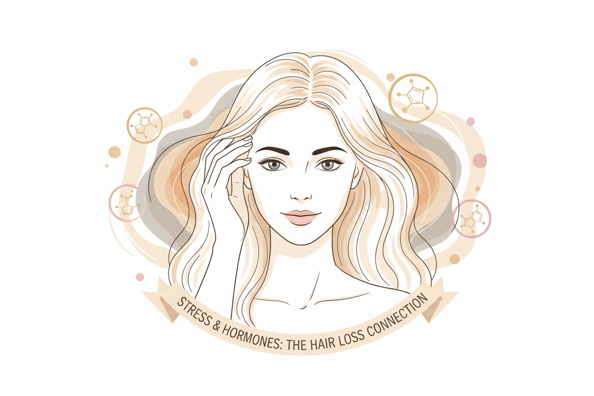 Hair Loss After Stress or Hormones