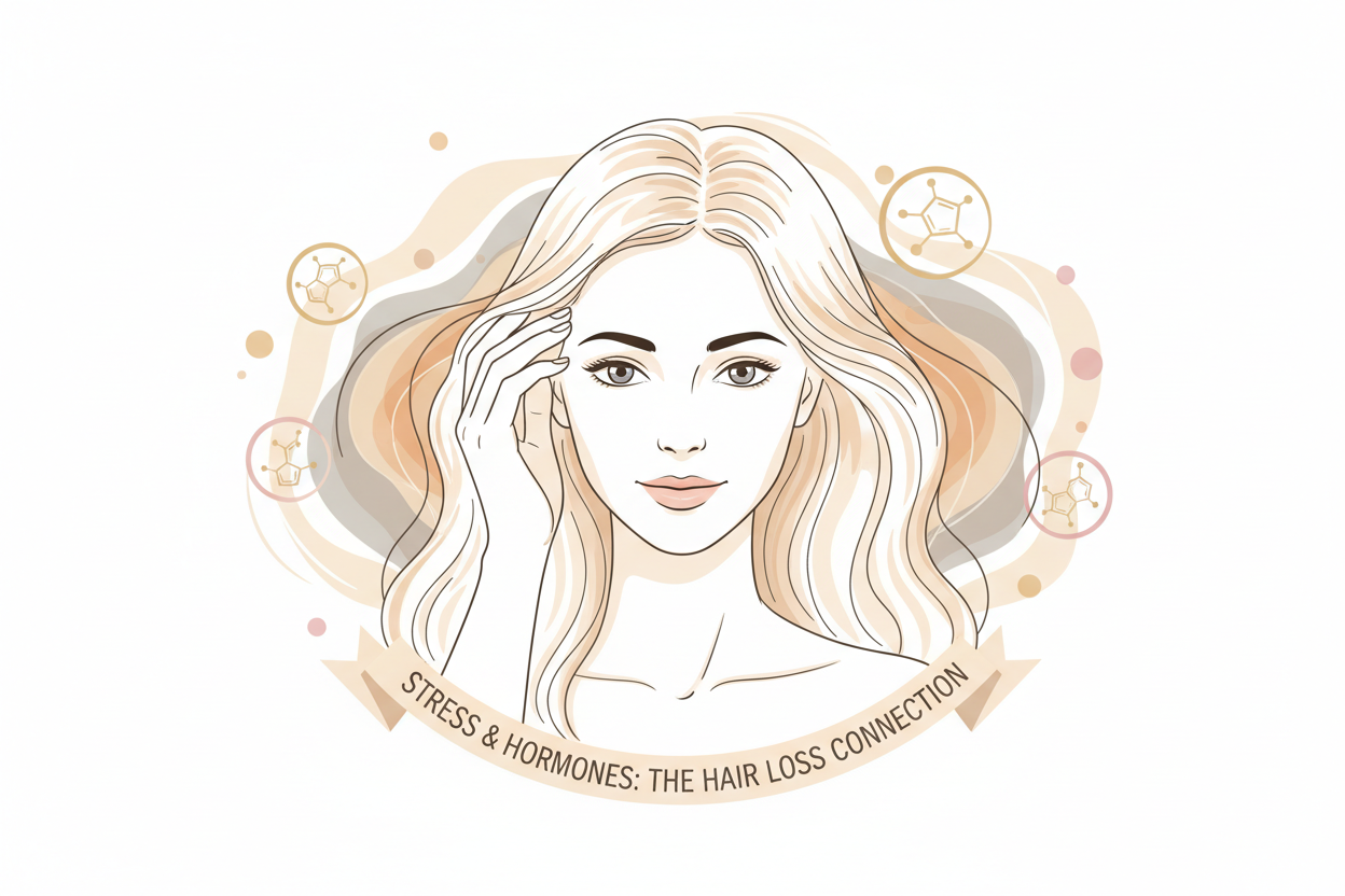 Hair Loss After Stress or Hormones