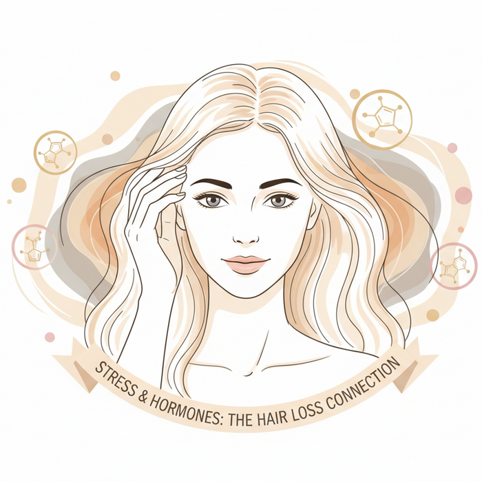 Hair Loss After Stress or Hormones