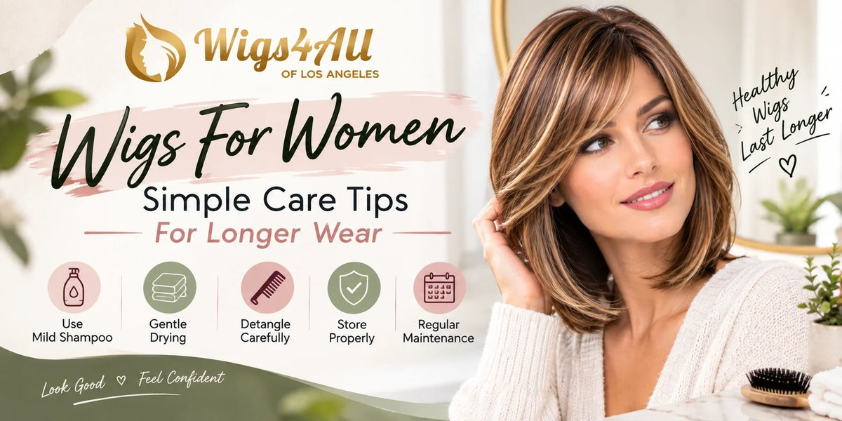 Wigs For Women: Simple Care Tips For Longer Wear