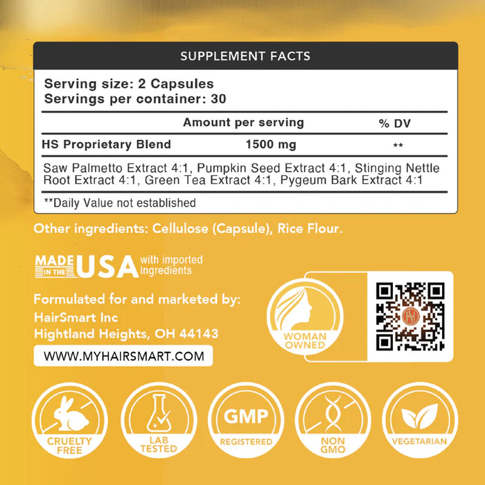 Essential for Hair: 100% Natural Hair Loss Treatment to Prevent Genetic Hair Loss