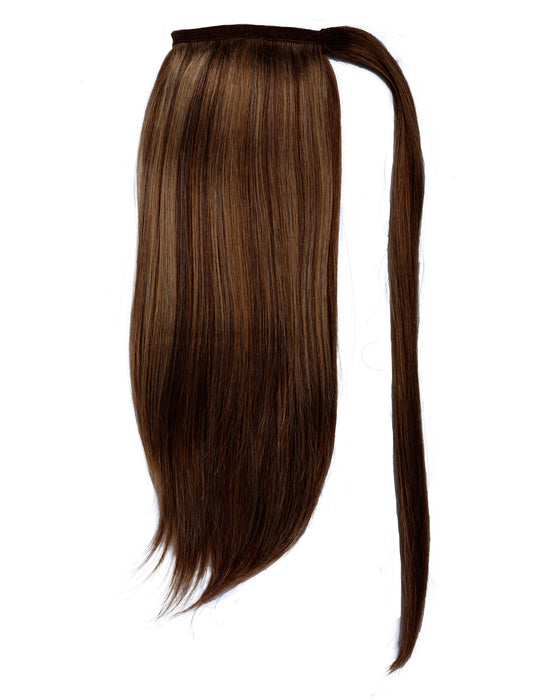 16″ Human Hair Wrap-Around Pony