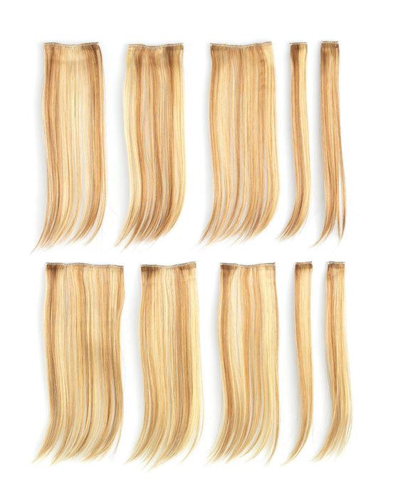 20″ 10-Piece Human Hair Extension Kit