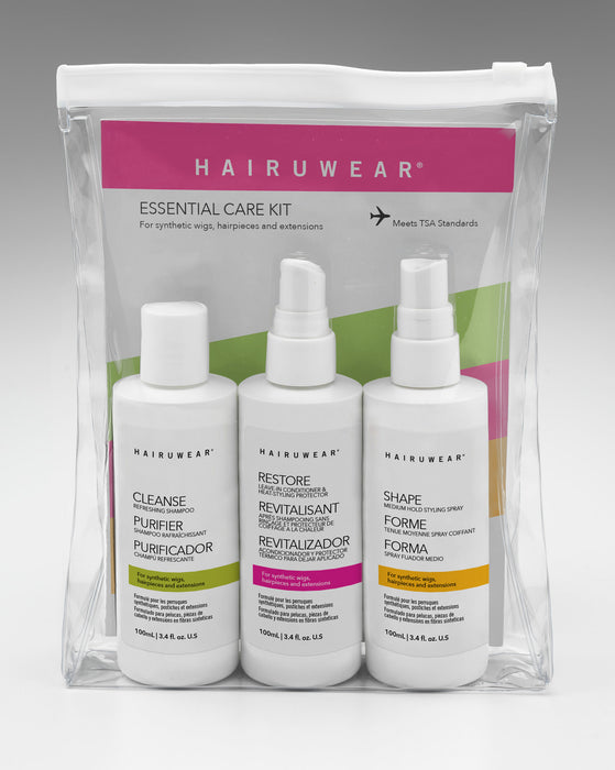Essential Care Travel Kit (3.4 oz. ea.: CLEANSE shampoo, RESTORE conditioner, SHAPE pump spray)