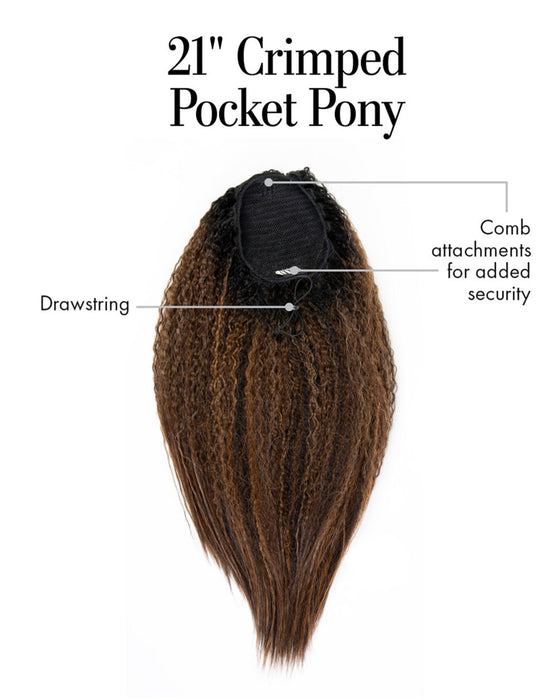 21″ Crimped Pocket Pony
