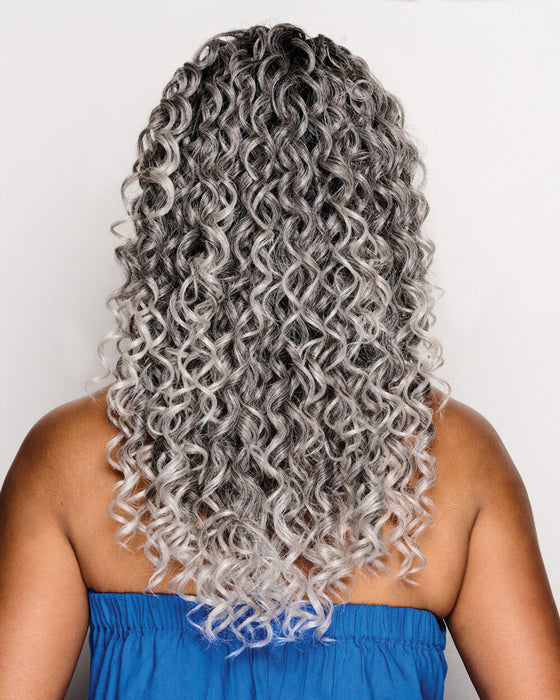 26″ Long Curled Headband Wig