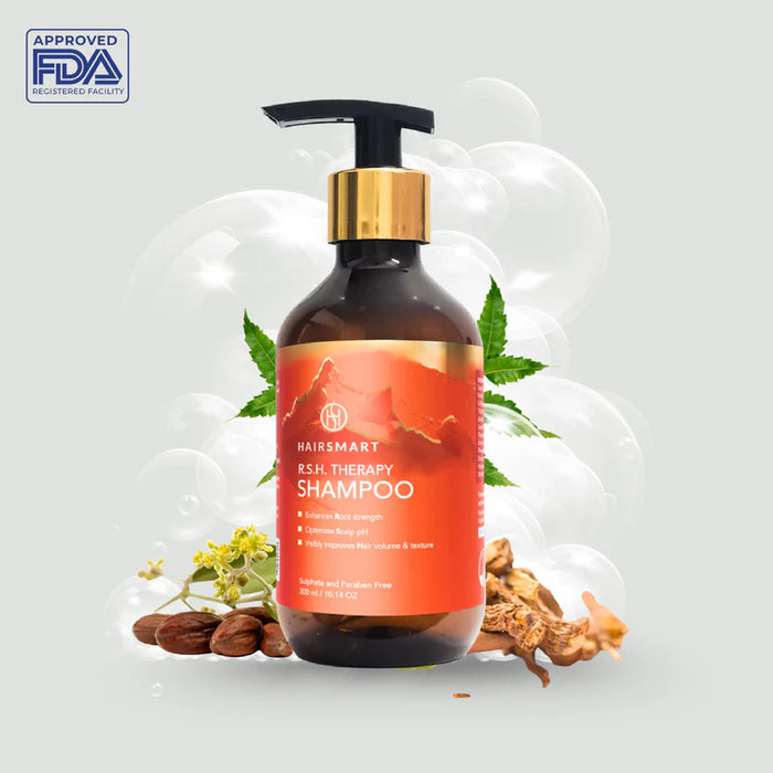 HairSmart RSH Therapy Shampoo: Ayurvedic Gentle Cleanser, 1 Ltr
