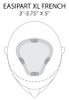 easiPart XL French 8"